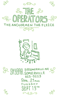 Skybar 9/19/00 poster